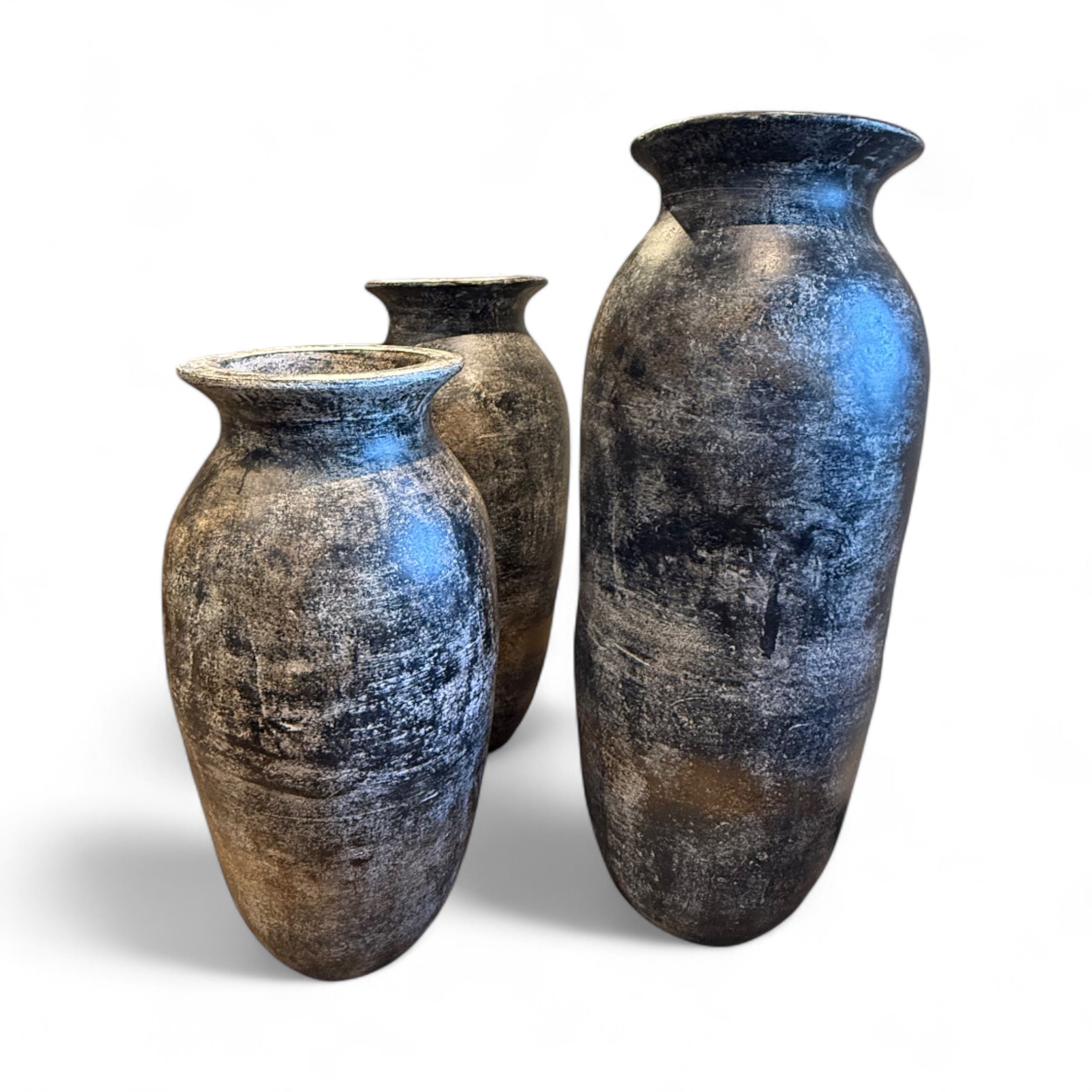 SET DE JARRONES COCHUCHO MANDARIN