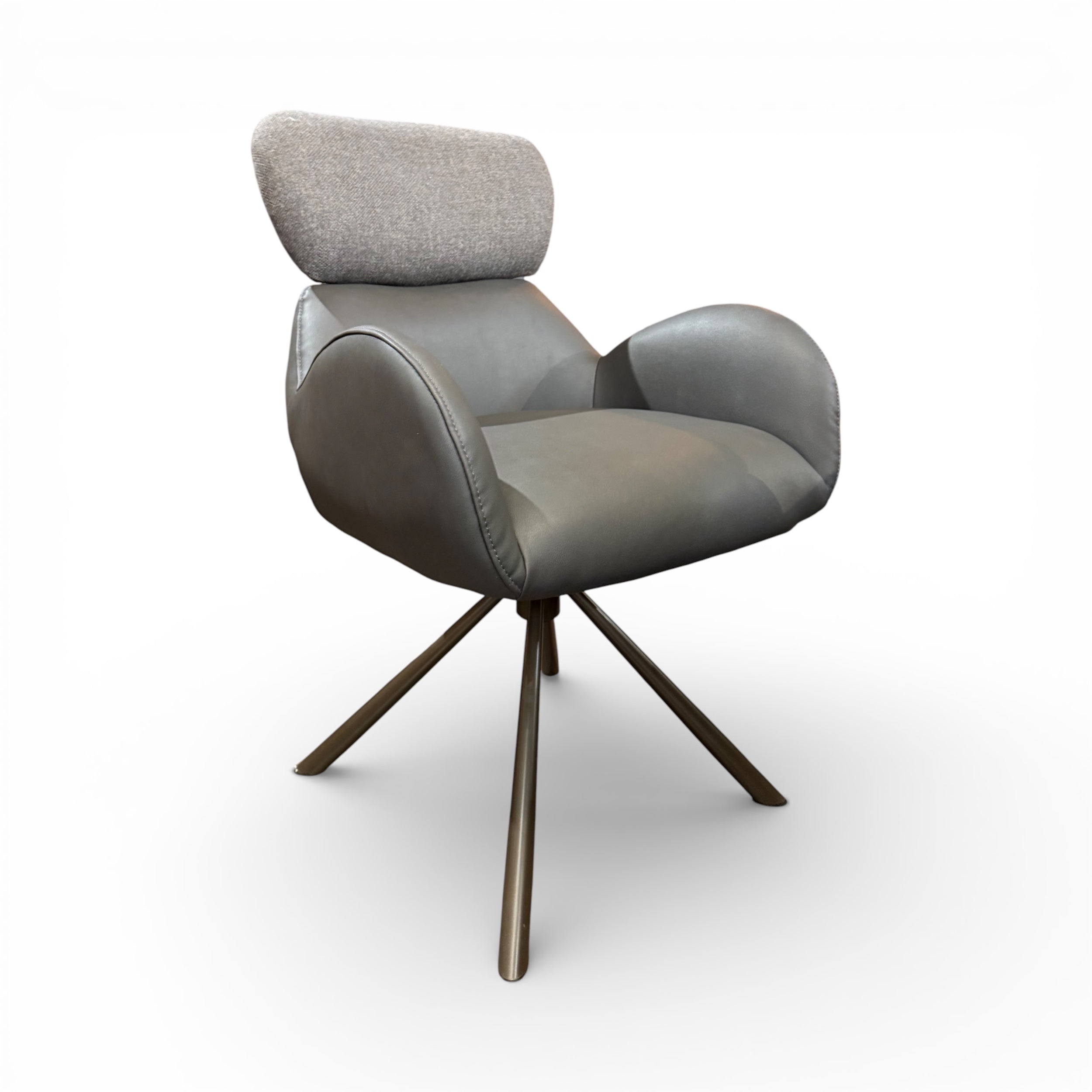 SET DE 2 SILLAS QATAR GRIS