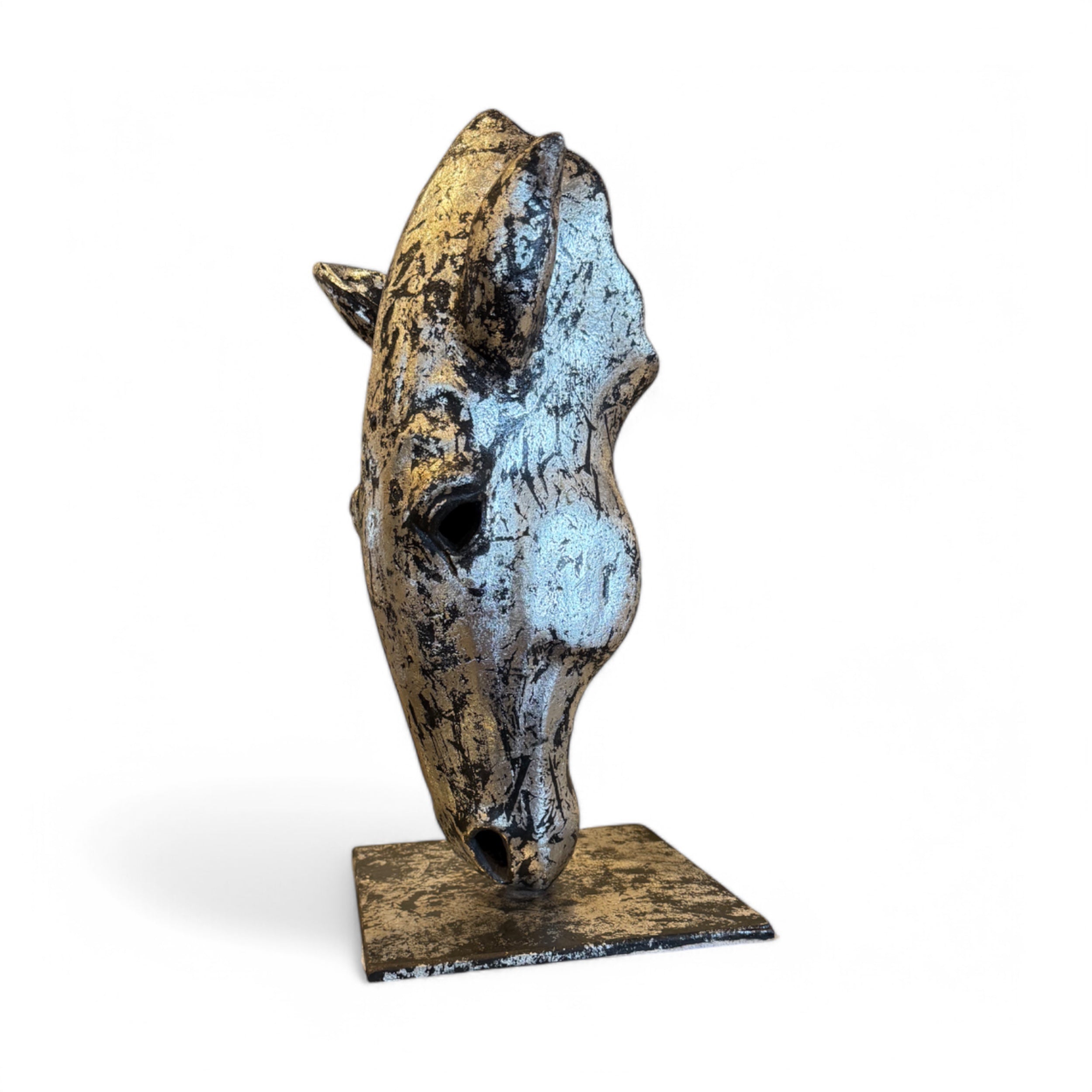 ESCULTURA CABEZA CABALLO