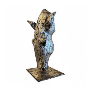 ESCULTURA CABEZA CABALLO
