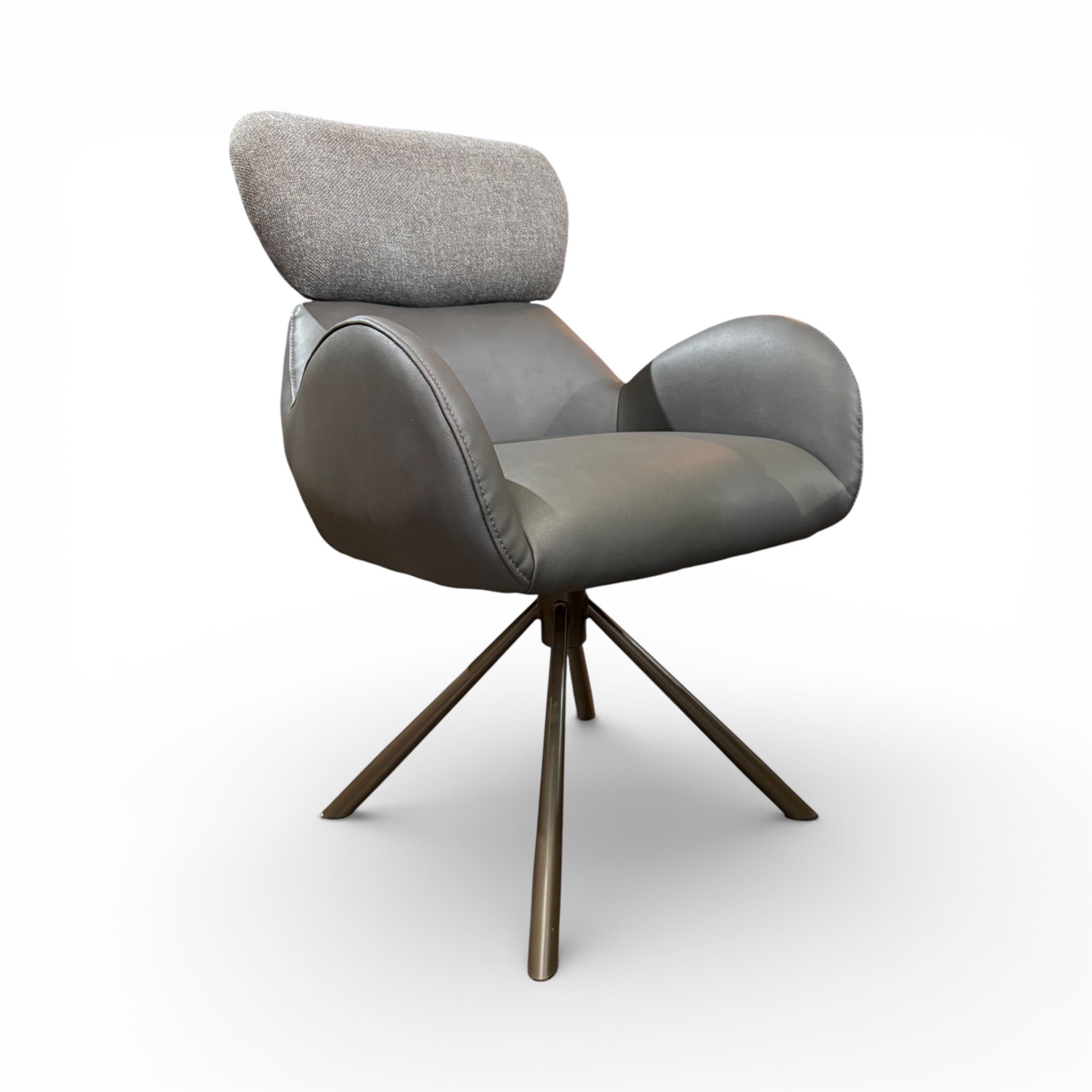 SET DE 2 SILLAS QATAR GRIS