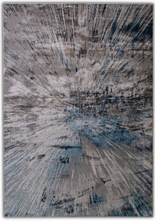 DARICA T2106 GRIS AZUL CIRCULAR